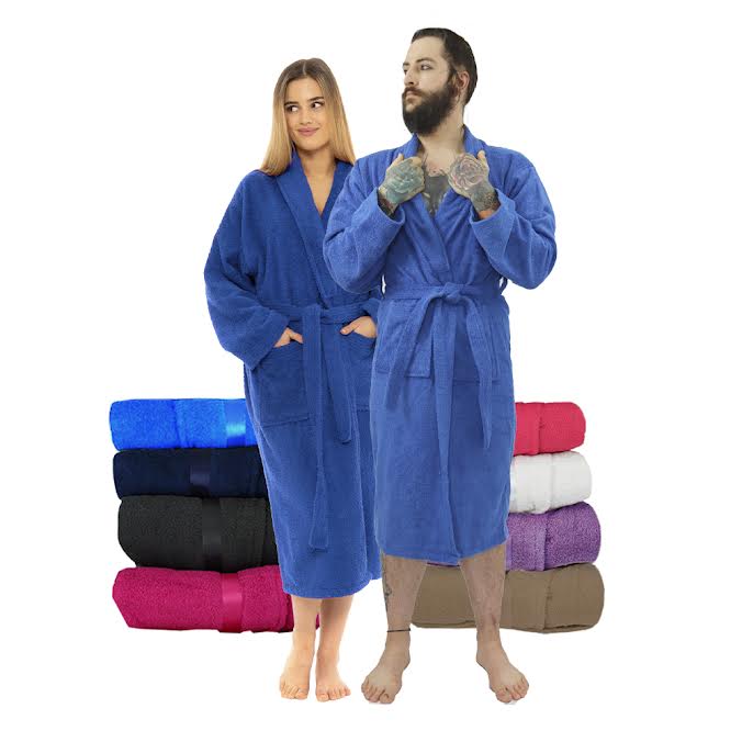 Premium Cotton Bathrobes for Women and Men | Long Women's Bathrobes