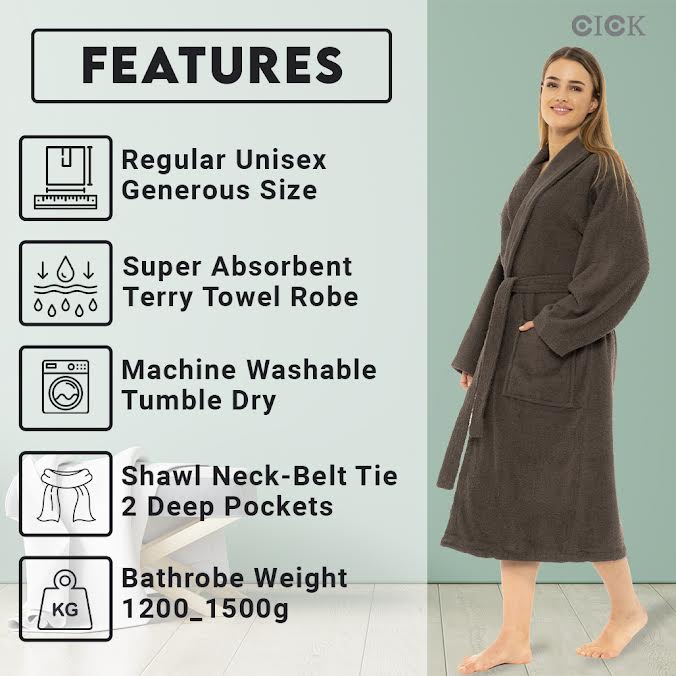 Premium Cotton Bathrobes for Women and Men | Long Women's Bathrobes