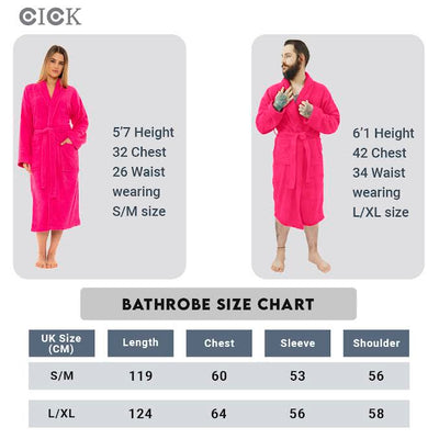 Premium Cotton Bathrobes for Women and Men | Long Women's Bathrobes