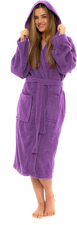 Buy Hooded Bathrobes Online | Comfort & Style for All - Cick