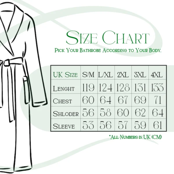 Premier Cotton Terry hooded Bathrobe - Image 2